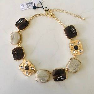 White House Black Market HORN STATEMENT NECKLACE
